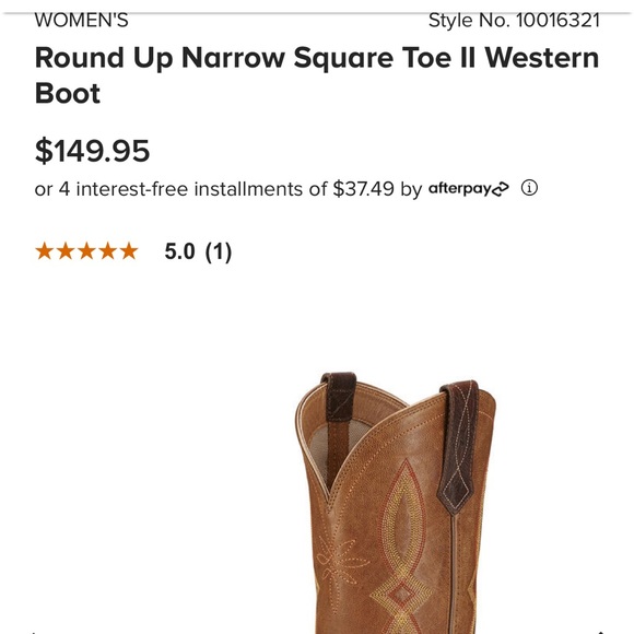 Ariat western boot style 10016432 size US8C - Picture 8 of 8